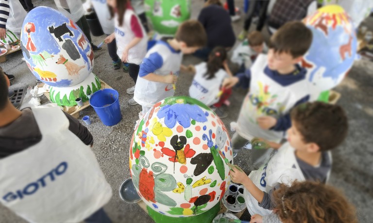 Children OPT Egg Festival